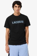 Lacoste Erkek Bisiklet Yaka T-shirt SIYAH