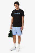 Lacoste Erkek Bisiklet Yaka T-shirt SIYAH