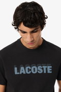 Lacoste Erkek Bisiklet Yaka T-shirt SIYAH