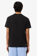 Lacoste Erkek Bisiklet Yaka T-shirt SIYAH