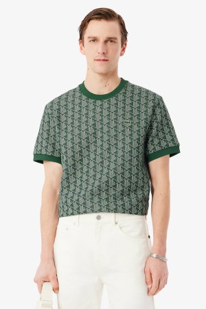Lacoste Erkek Bisiklet Yaka T-shirt YESIL