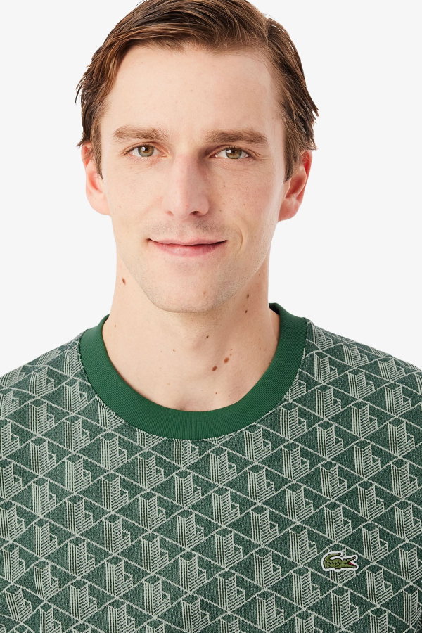 Lacoste Erkek Bisiklet Yaka T-shirt YESIL
