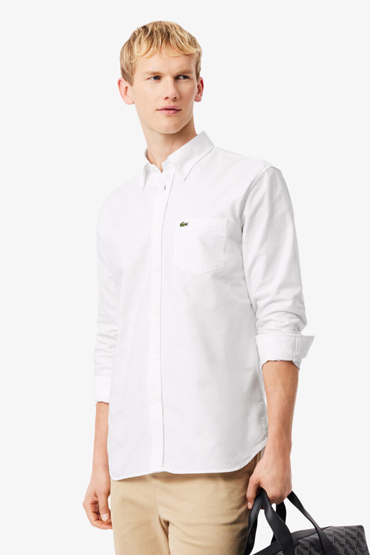 Lacoste Erkek Gömlek Beyaz