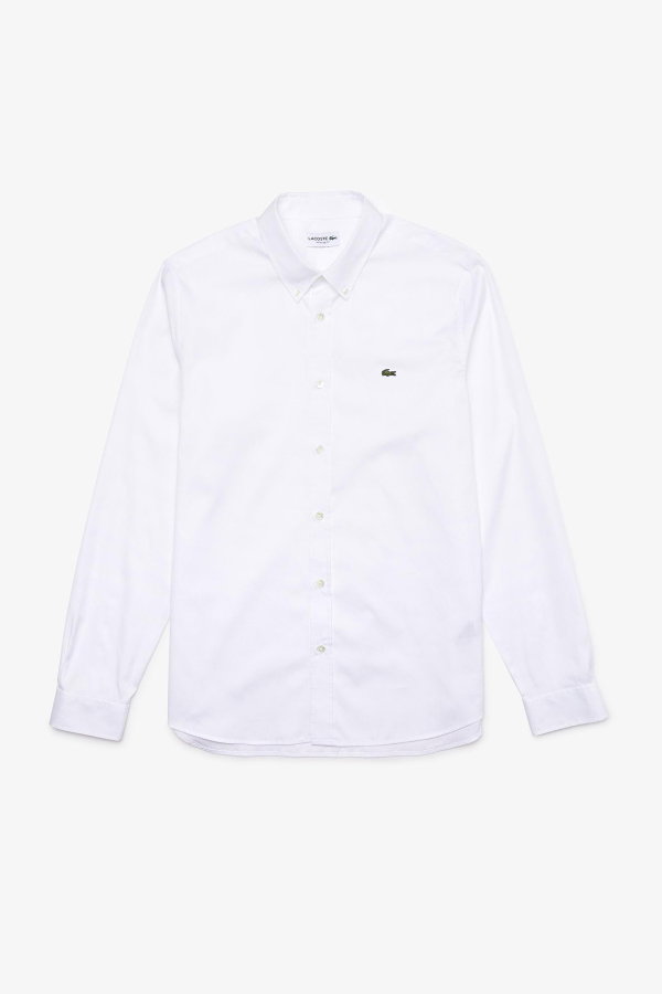 Lacoste Erkek Gömlek Beyaz