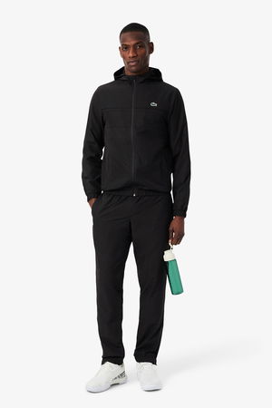 Lacoste Erkek Kapüşonlu Eşofman Takımı SIYAH