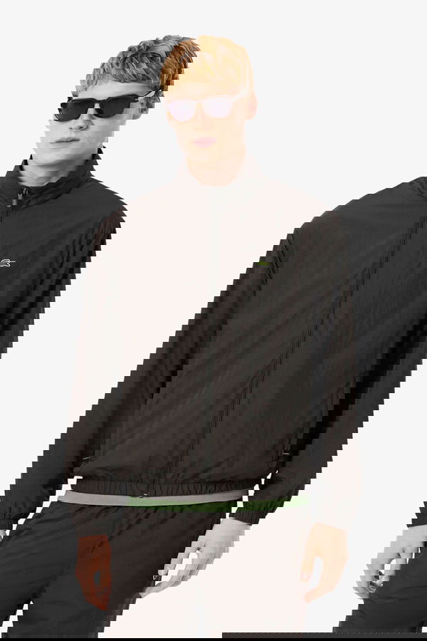 Lacoste Erkek Kapüşonlu Yağmurluk KAHVERENGI