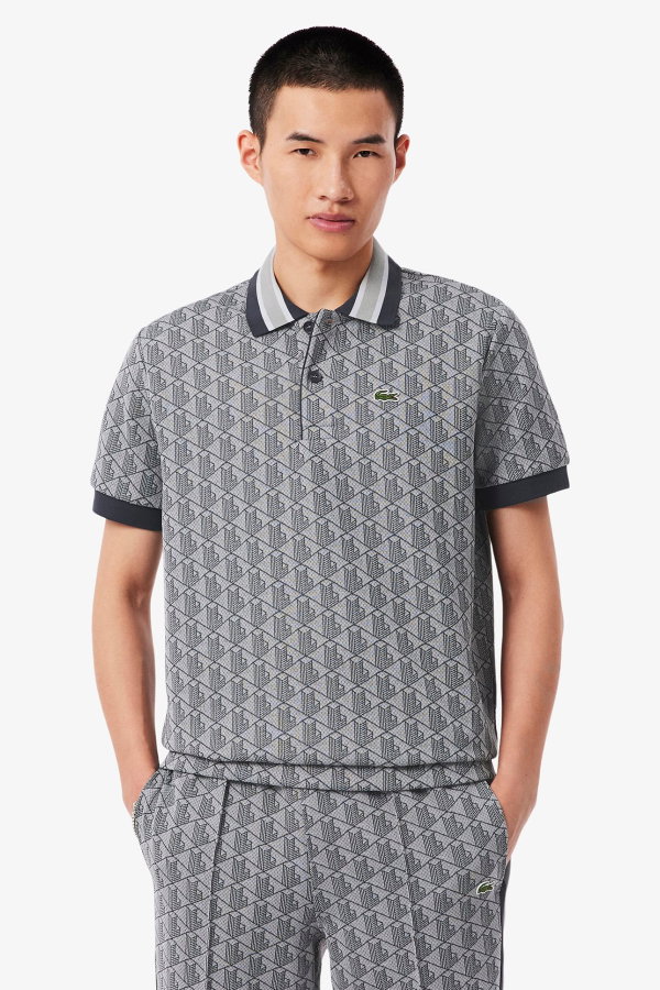 Lacoste Erkek Polo Yaka T-shirt GRI