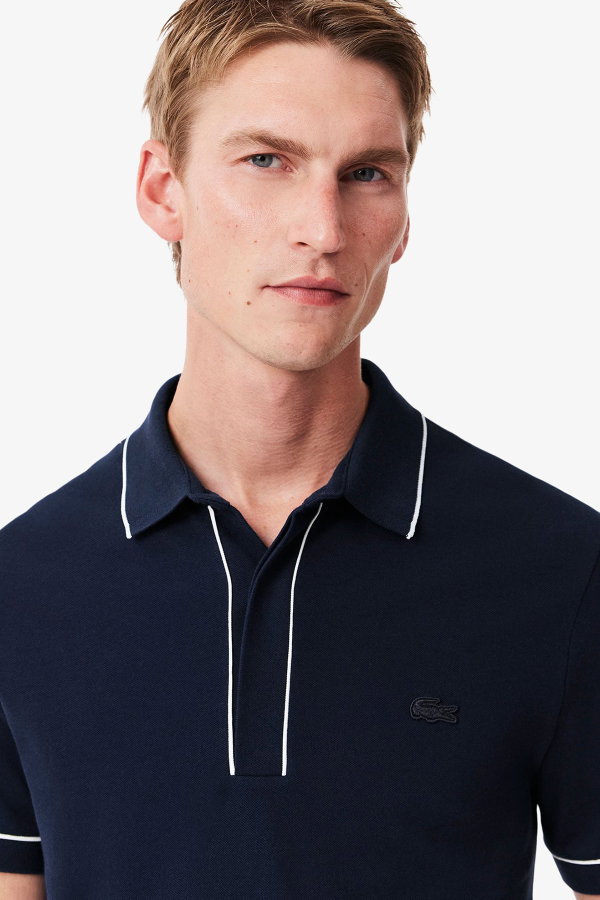 Lacoste Erkek Polo Yaka T-shirt LACIVERT