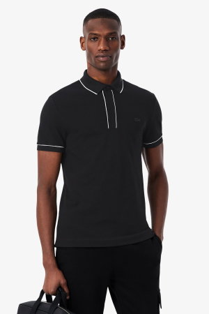 Lacoste Erkek Polo Yaka T-shirt SIYAH