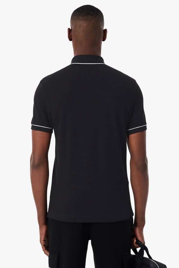 Lacoste Erkek Polo Yaka T-shirt SIYAH