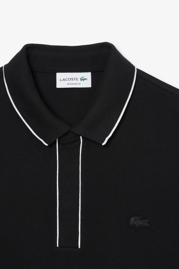 Lacoste Erkek Polo Yaka T-shirt SIYAH
