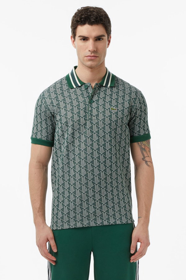 Lacoste Erkek Polo Yaka T-shirt YESIL
