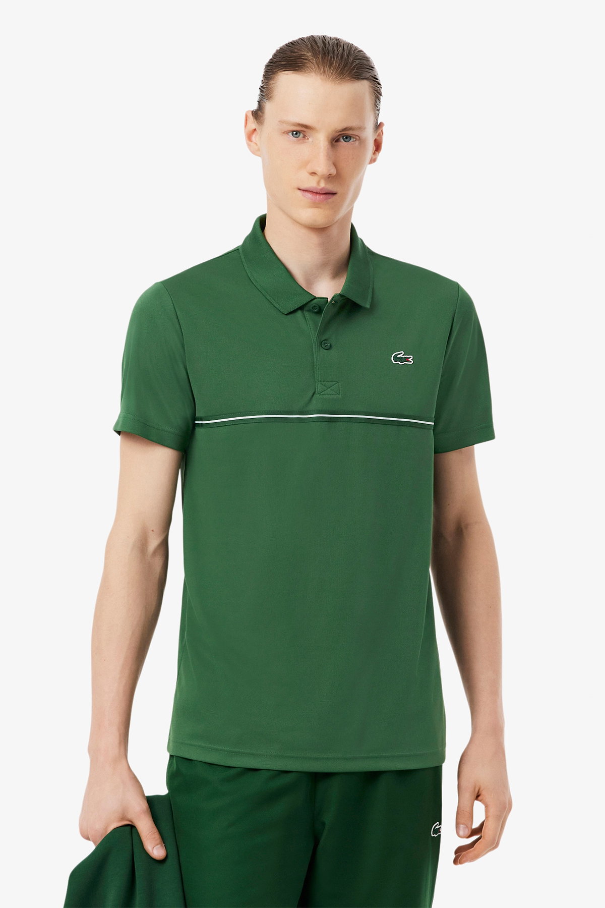 Lacoste Erkek Polo Yaka T-shirt YESIL