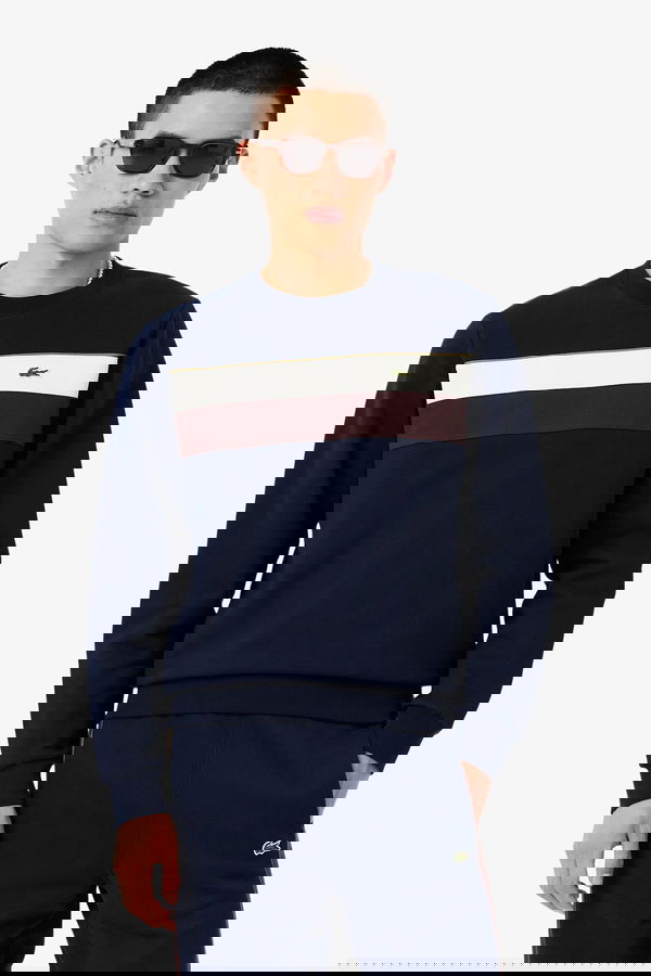 Lacoste Erkek Sweatshirt LACIVERT