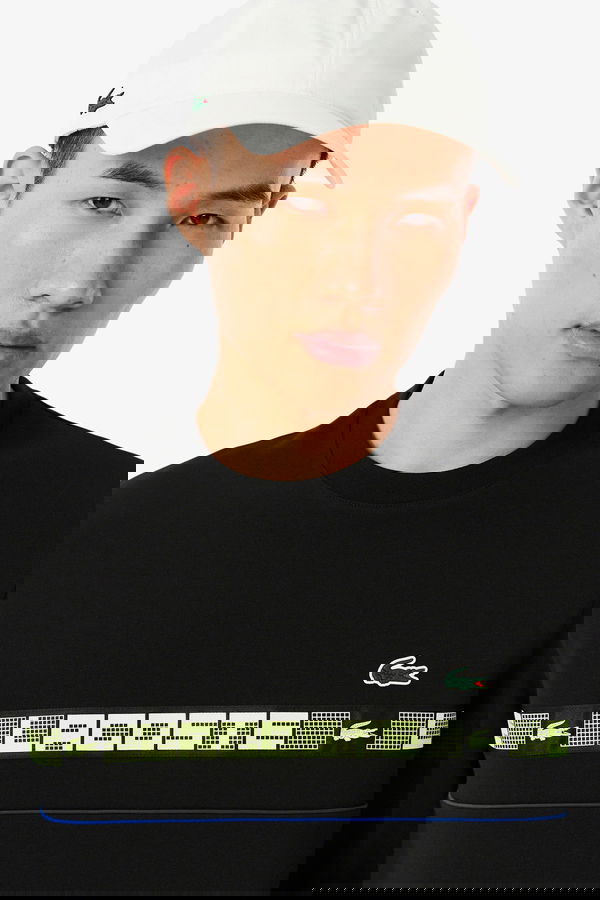 Lacoste Erkek Sweatshirt SIYAH