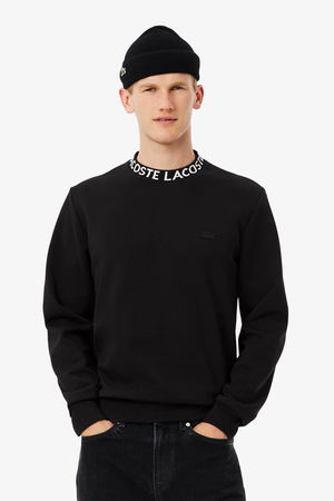 Lacoste Erkek Sweatshirt SIYAH