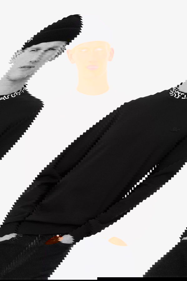 Lacoste Erkek Sweatshirt SIYAH