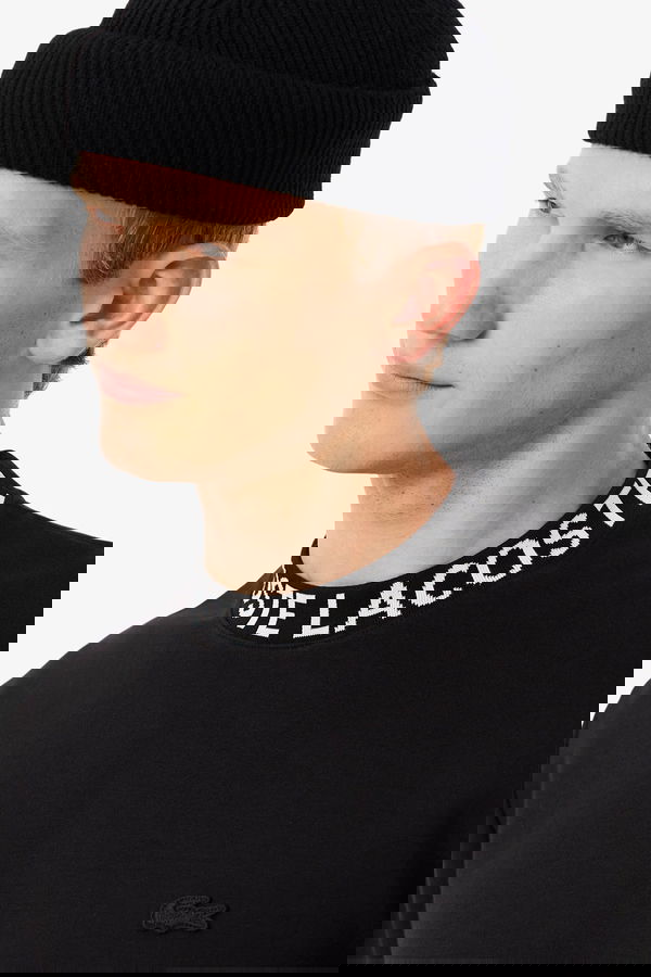 Lacoste Erkek Sweatshirt SIYAH
