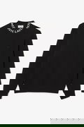 Lacoste Erkek Sweatshirt SIYAH
