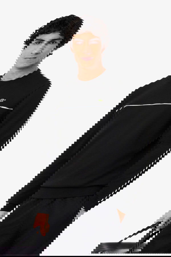 Lacoste Erkek Sweatshirt SIYAH