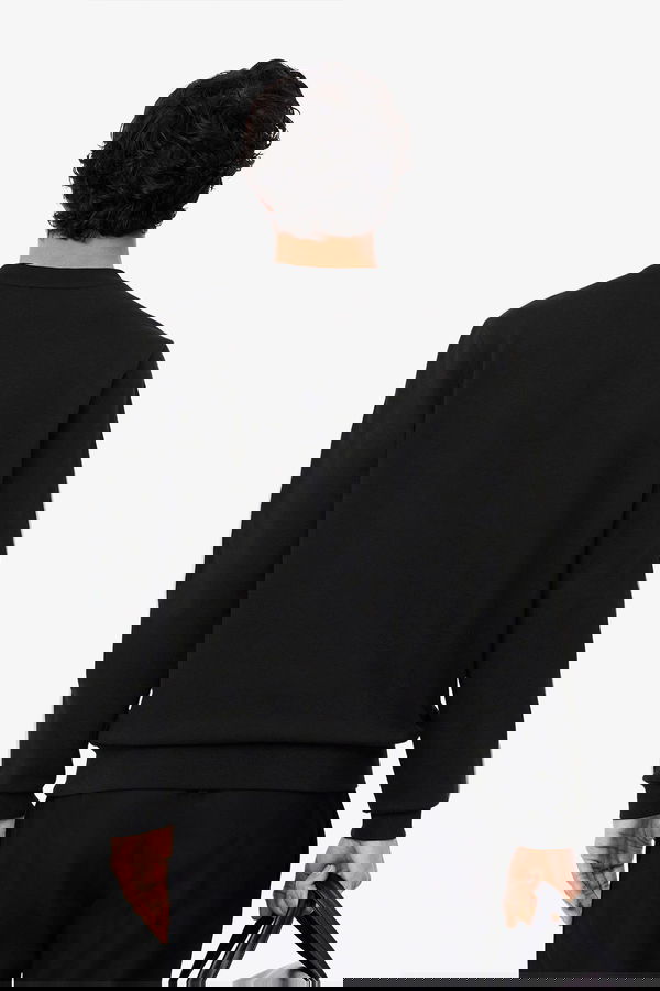 Lacoste Erkek Sweatshirt SIYAH