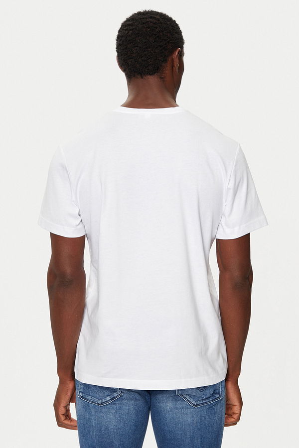 Lacoste Erkek T-shirt Beyaz Lacoste Erkek T-shirt Beyaz