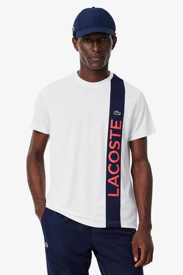 Lacoste Erkek T-shirt Beyaz Lacoste Erkek T-shirt Beyaz