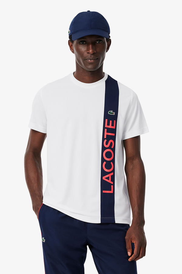 Lacoste Erkek T-shirt Beyaz Lacoste Erkek T-shirt Beyaz