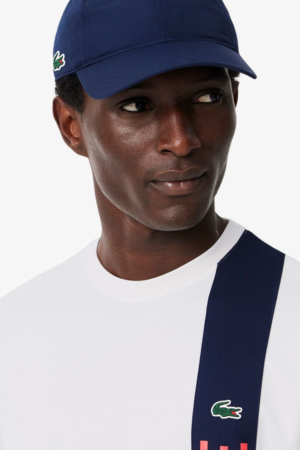 Lacoste Erkek T-shirt Beyaz Lacoste Erkek T-shirt Beyaz