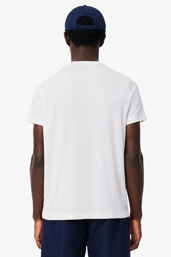 Lacoste Erkek T-shirt Beyaz Lacoste Erkek T-shirt Beyaz