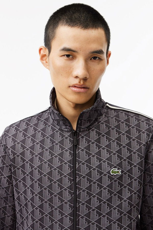 Lacoste Fermuarlı Erkek Sweat ANTRASIT