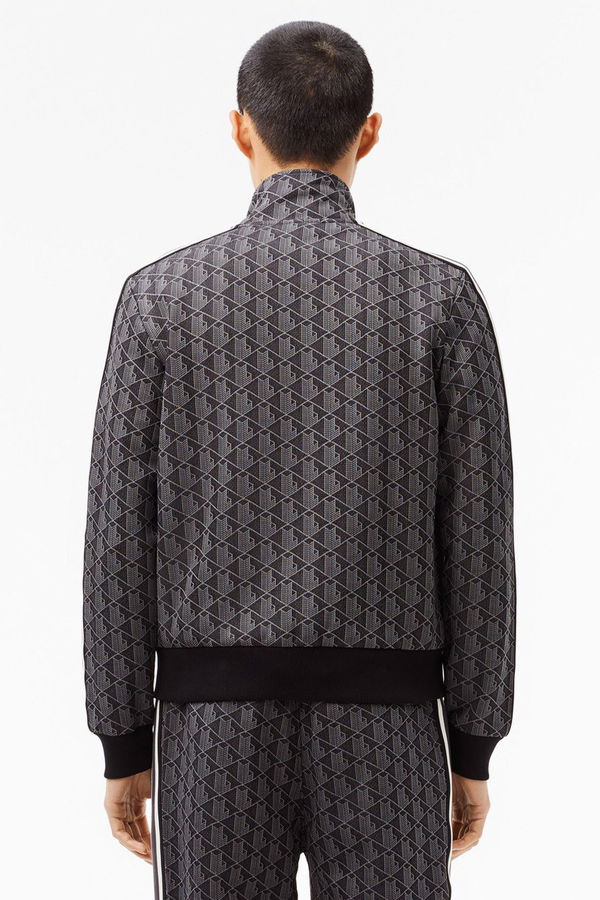 Lacoste Fermuarlı Erkek Sweat ANTRASIT
