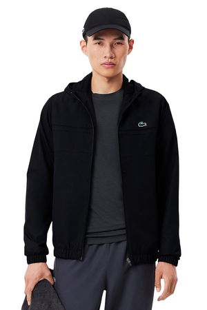 Lacoste Fermuarlı Erkek Ceket SIYAH