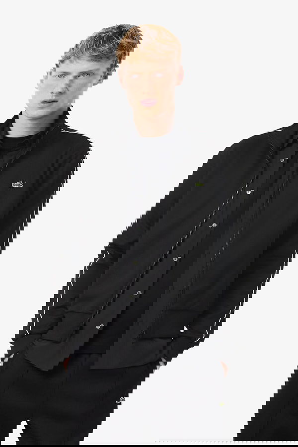 Lacoste Fermuarlı Erkek Sweat SIYAH