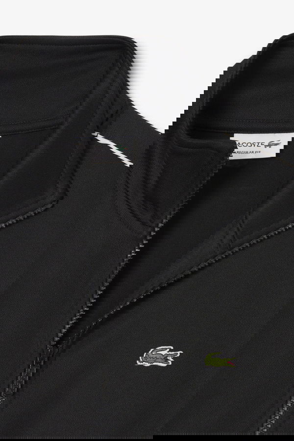 Lacoste Fermuarlı Erkek Sweat SIYAH