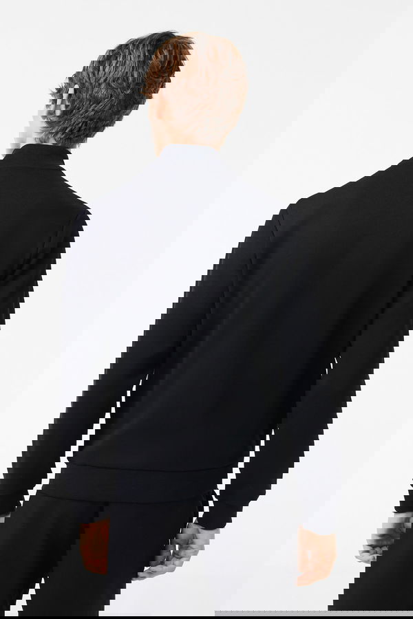 Lacoste Fermuarlı Erkek Sweat SIYAH