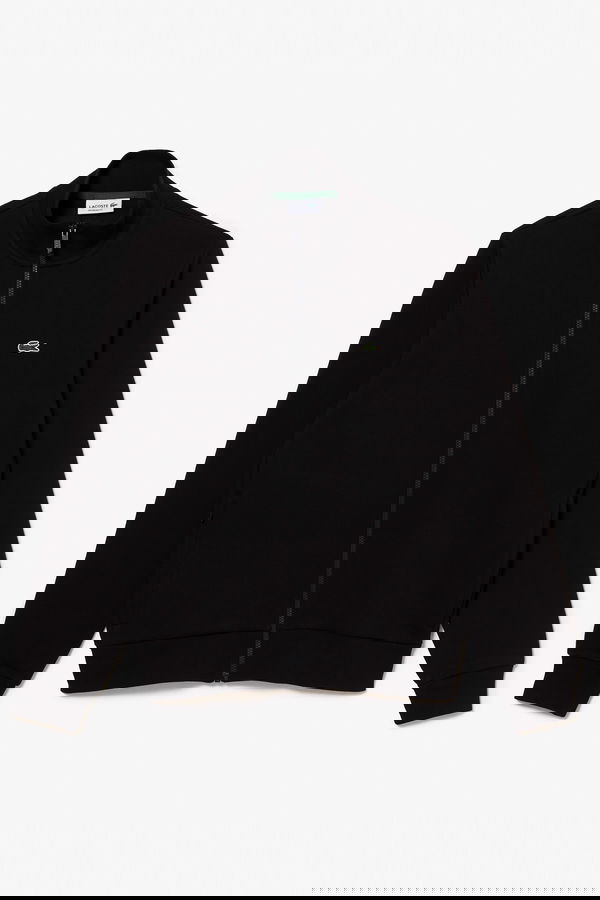 Lacoste Fermuarlı Erkek Sweat SIYAH