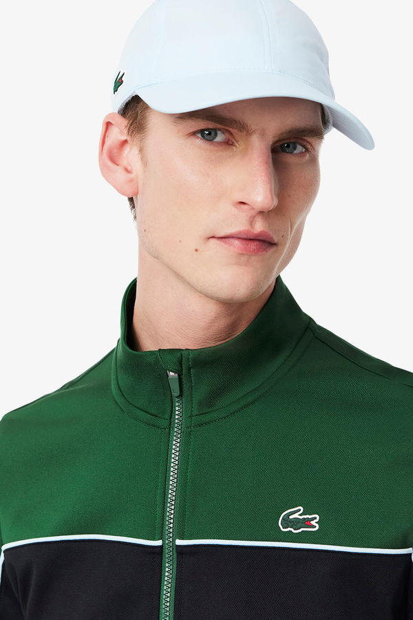 Lacoste Fermuarlı Erkek Sweat YESIL