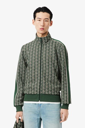 Lacoste Fermuarlı Erkek Sweat YESIL