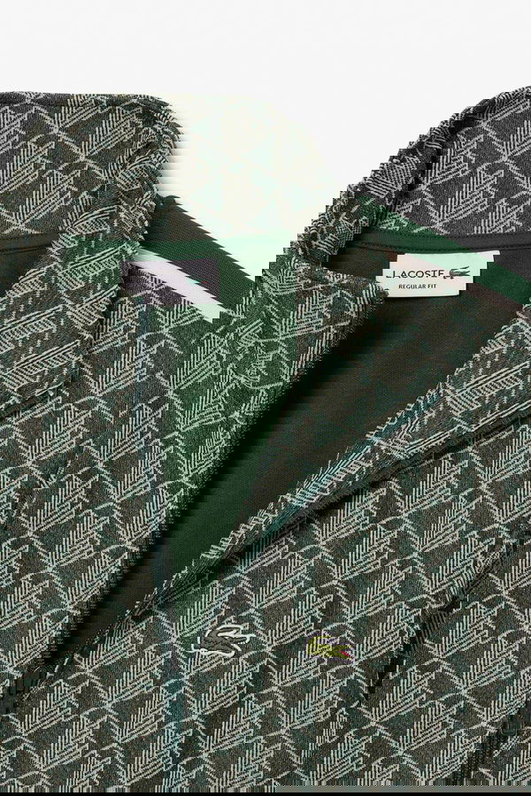 Lacoste Fermuarlı Erkek Sweat YESIL