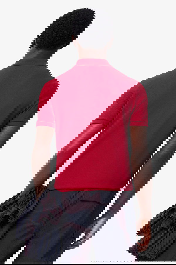 Lacoste Polo Yaka Erkek T-shirt BORDO