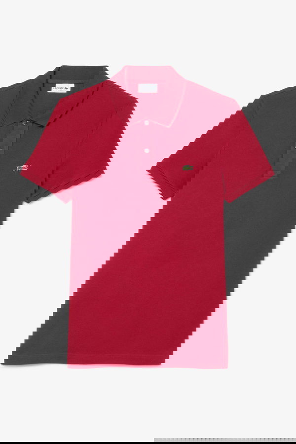 Lacoste Polo Yaka Erkek T-shirt BORDO