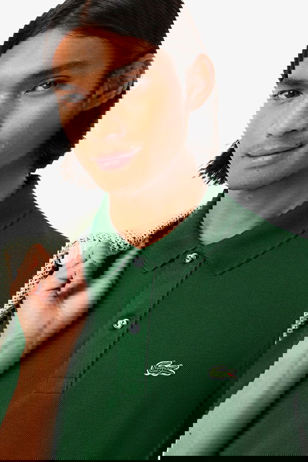Lacoste Polo Yaka Erkek T-shirt YESIL