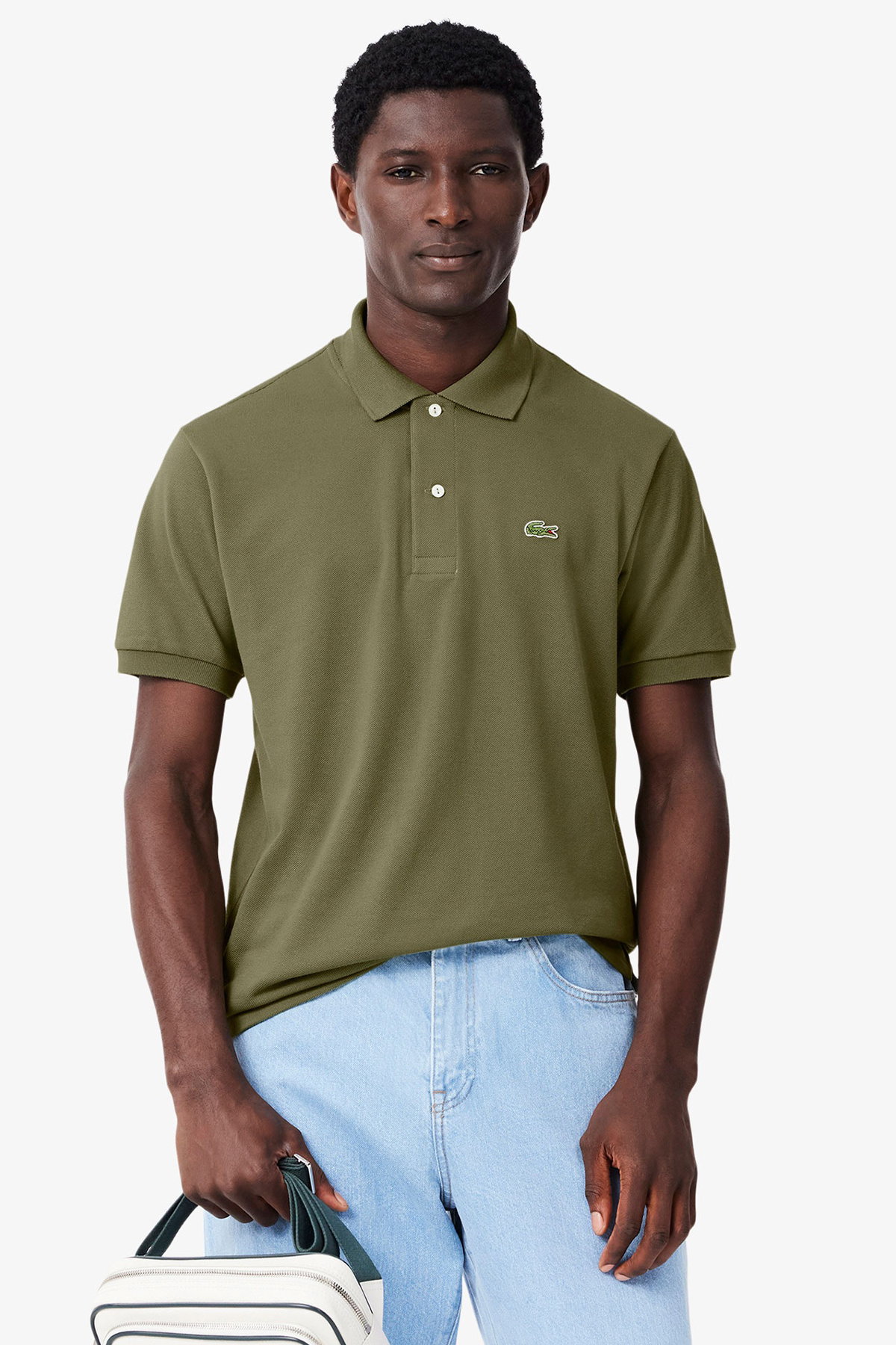 Lacoste Polo Yaka Erkek T-shirt HAKI