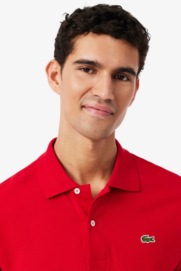 Lacoste Polo Yaka Erkek T-shirt KIRMIZI