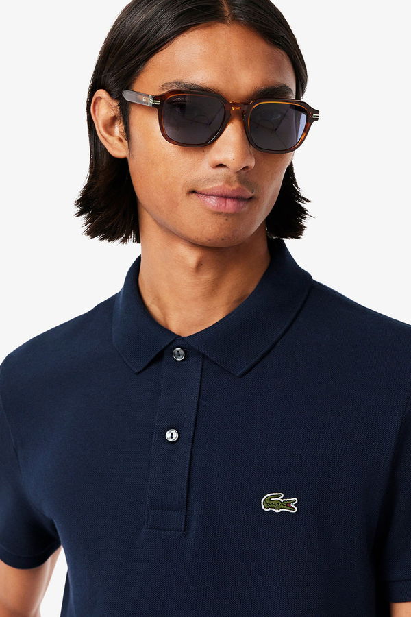 Lacoste Polo Yaka Erkek T-shirt LACIVERT Lacoste Polo Yaka Erkek T-shirt LACIVERT