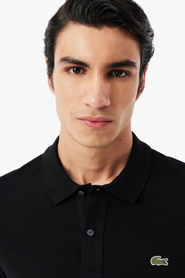Lacoste Polo Yaka Erkek T-shirt SIYAH Lacoste Polo Yaka Erkek T-shirt SIYAH