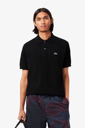 Lacoste Polo Yaka Erkek T-shirt SIYAH