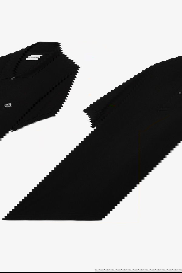 Lacoste Polo Yaka Erkek T-shirt SIYAH