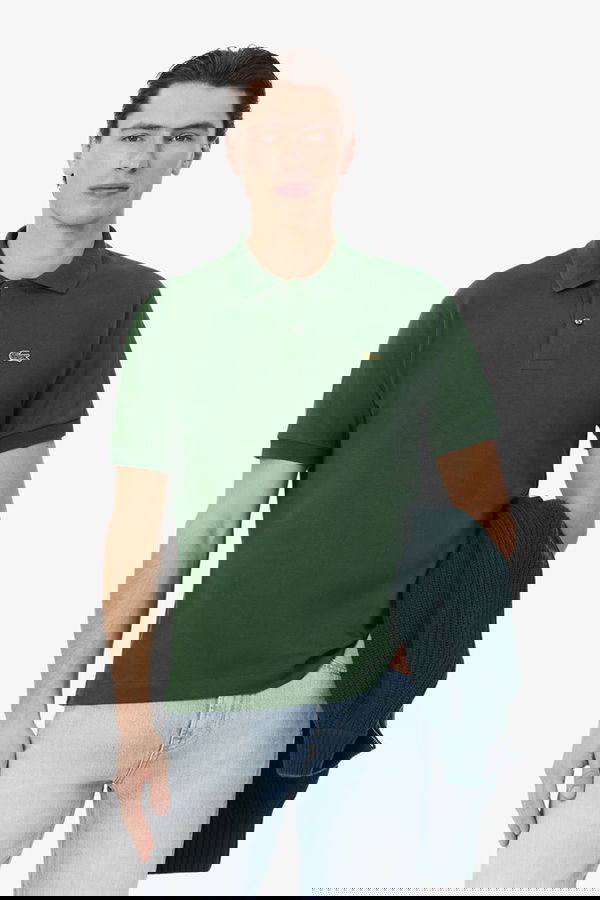 Lacoste Polo Yaka Erkek T-shirt YESIL